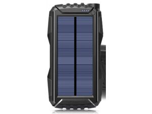 25000mAh Portable Solar Power Bank Dual USB