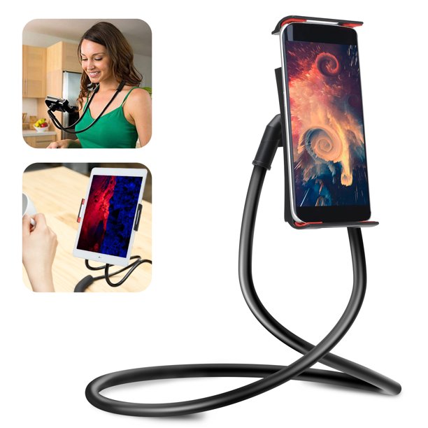 Neck Phone/Tablet Holder, Universal Mobile Phone Stand