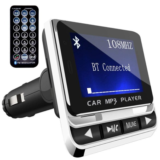 FM Transmitter for Car,GanenSprint Wireless Bluetooth Car Adapter