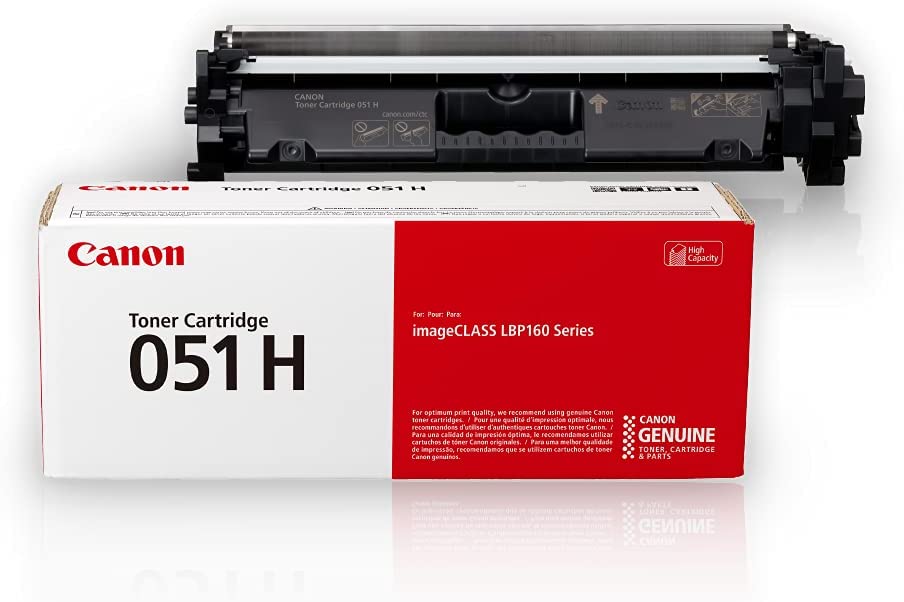 Canon Genuine Toner Cartridge 051 Black, High Capacity (2169C001)