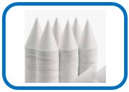 BEL Cone Paper Cups – White, 200 unit